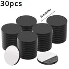 Conjunto de 30 discos magnéticos autoadesivos Ø 20 mm e espessura 2 mm — foto 2