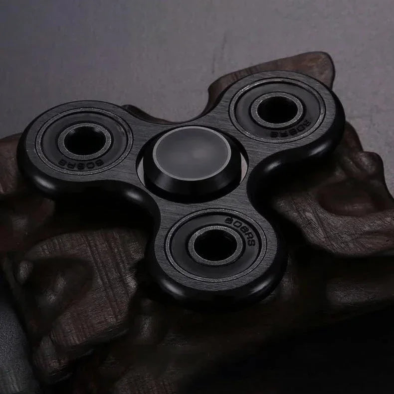 Fidget Spinner de Liga de Alumínio com Revestimento, Metal R188, Rolamento Silencioso, Processo de Usinagem — foto 2