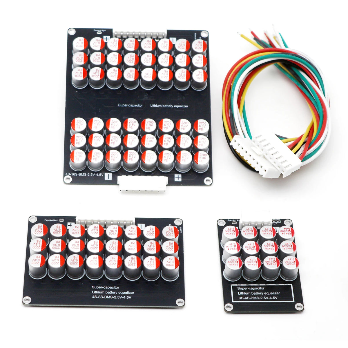 4S 8S 16S 6A Equalizador ativo Bateria de lítio Balanceador Transferência de energia - 16S Supports 4S-16S — foto 2