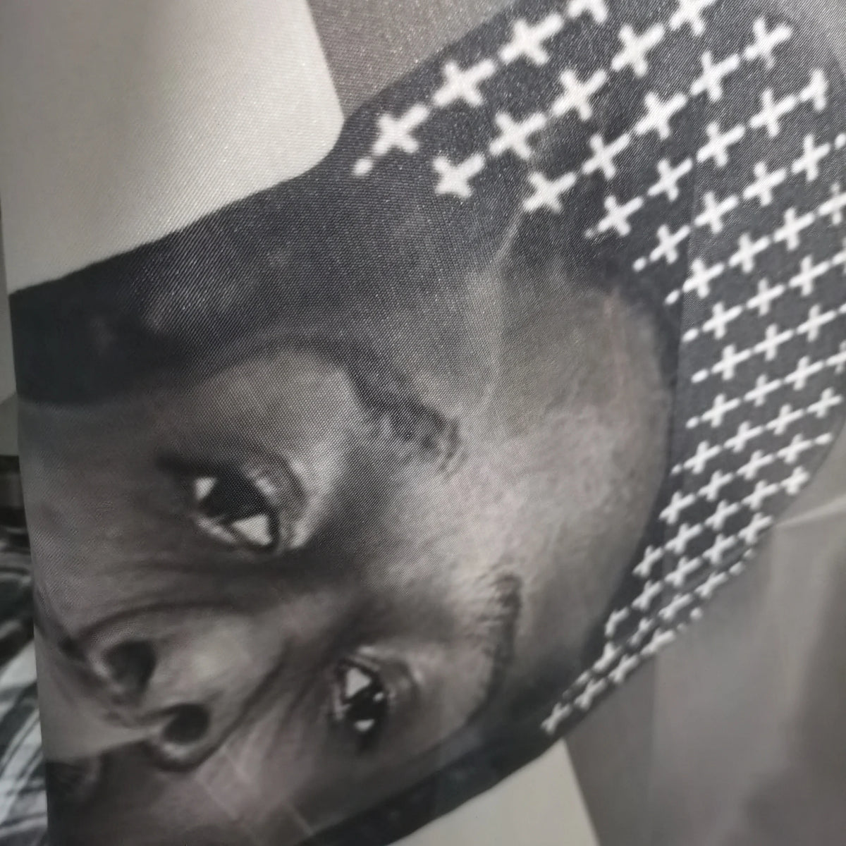 Asap rockys bandeira 3x5fts 2x3fts rapper decoração do quarto álbum de música estética arte cartazes — foto 2