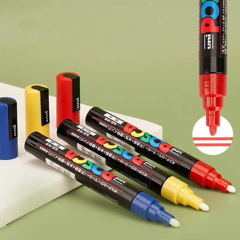 POSCA POP Marcador à base de água, cores sortidas PC-1M/3M/5M — foto 2