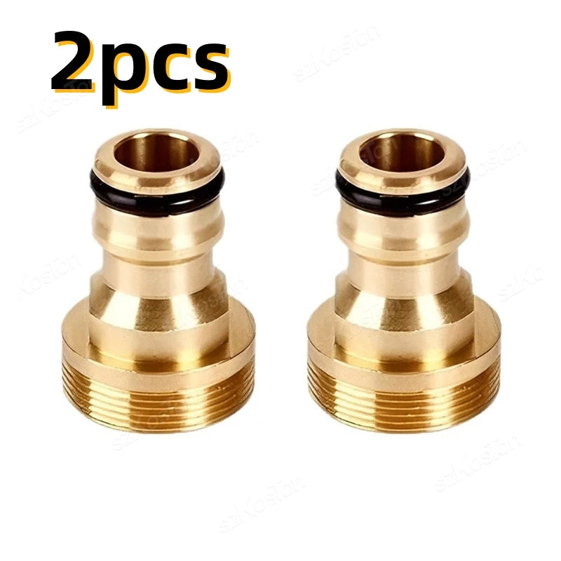 Adaptador de torneira universal em latão 23 mm (2 unidades) — foto 1