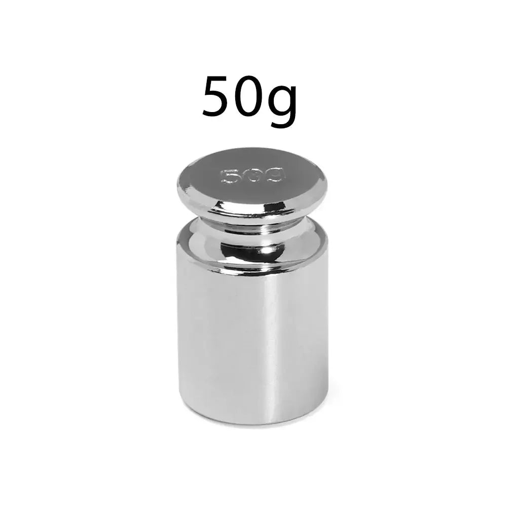 Calibração Precisa Escala de Chapeamento de Cromo, Pesos 1g, 2g, 5g, 10g, 20g, 50g, 100g - 1 unidade - 50g — foto 2