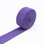 5m 20/25/32/38/50mm 2mm de espessura webbing poliéster algodão lona webbing fita para mochila cinta cinto — foto 1