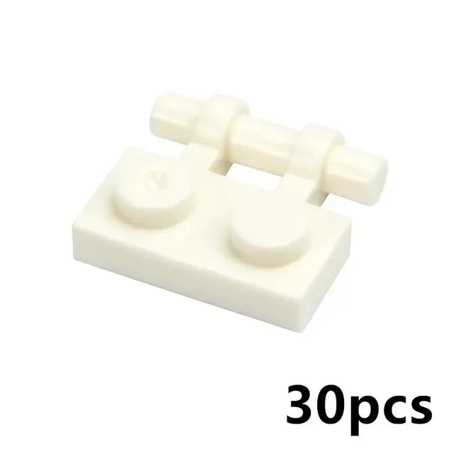Compatível moc parte montar placa especial 1x2 com alças clipe de tijolo fino diy bloco de construção — foto 1