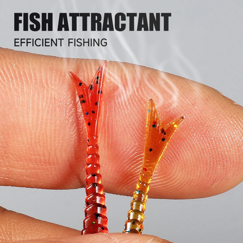 Isca macia de pesca planador 3 cm, 50 unidades — foto 8