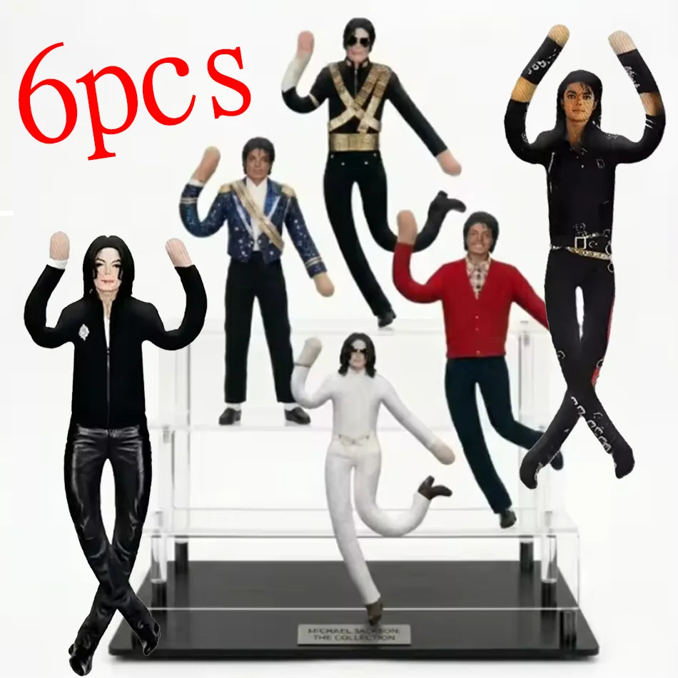 Boneco de Pelúcia Articulado Michael Jackson para Cosplay - Decoração de Quarto e Presente - Quente — foto 2