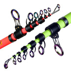 Varas de Pesca Telescópicas para Surf e Lançamento em Praia, 4.25/4.5/5.0m, Carbono T1000 — foto 1