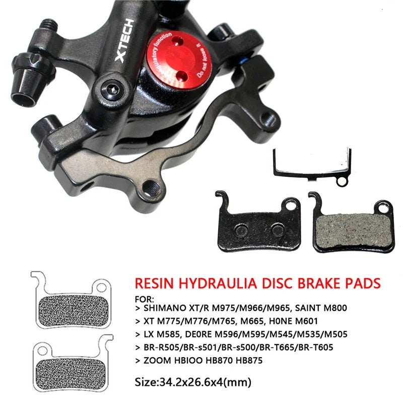 Zoom xtech hb100 mtb pinças de disco hidráulico rotor dianteiro e traseiro g3 160/180mm mt200 - Brake lever — foto 4