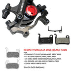 Zoom xtech hb100 mtb pinças de disco hidráulico rotor dianteiro e traseiro g3 160/180mm mt200 - Brake lever — foto 4