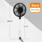 Portátil pequeno ventilador usb mini ventilador de mesa de escritório silencioso para o verão ao ar livre — foto 1