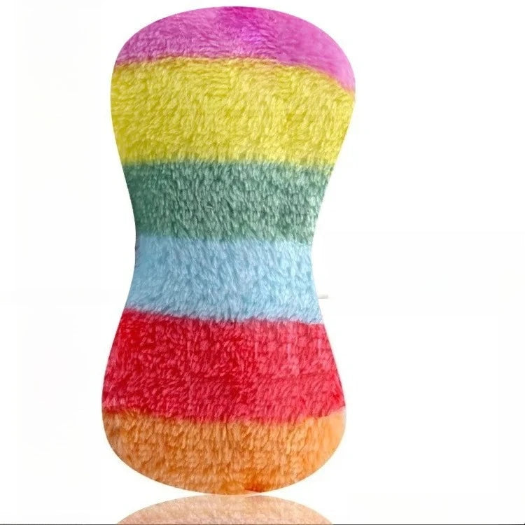 Brinquedo de pelúcia sem recheio com rangido para cães — foto 2