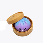 1/4 Caixa de Brinquedos Squishies de Bolinhos para Apertar e Soprar Bolhas - Roxo — foto 1