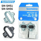 Conjunto de Pedais SM-SH56/SH51 Multi-Release para MTB com Placas de Encaixe e Parafusos - 1pcs SH56 — foto 3