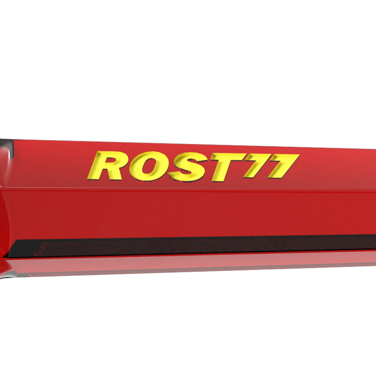 ROST 77 Eixo de dardo integrado e vôo, conjunto de 3 peças em formato de asa grande - cor transparente — foto 5