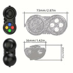 Fidget Pad com 8 Funções, Controlador Fidget Redutor de Estresse - Camuflado verde — foto 3