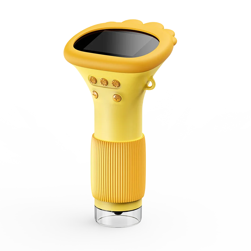 Microscópio de lupa com LED para crianças, 200 Megapixels, função de foto e vídeo, brinquedos educativos — foto 2