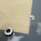Esteira de cozimento de fibra de silicone com fivela - Cobertor Cinza-40x30cm-1 unidade — foto 6