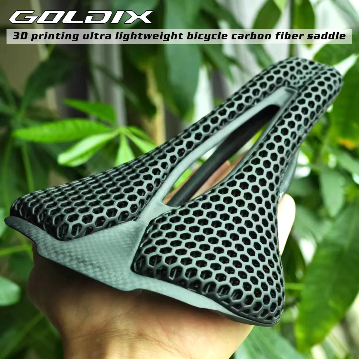 Sela Ultra Light Carbon para Bicicleta, Impressão 3D, Bicicleta de Estrada, Corrida MTB — foto 5