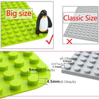 Placa base grande para blocos de construção, 16x32 pontos, acessórios, brinquedos — foto 5
