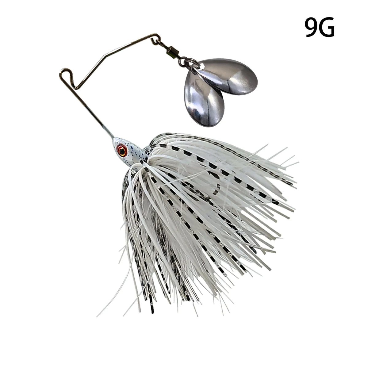 Isca de Pesca 7G/9G Spinner Bait, Chatter Bait, Blade Jig, Dancer, Buzzbait, Wobbler - 07 branco — foto 2