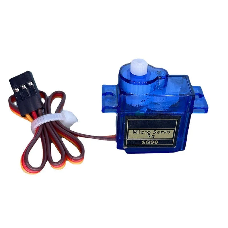 1-10 pces sg90 9g micro servo para aviões rc asa fixa modelo de avião telecontrole - 360 Degrees 1 unidade — foto 2