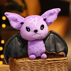Bonito série escura bat boneca halloween simulado brinquedos de pelúcia requintado festa decorar atmosfera — foto 5