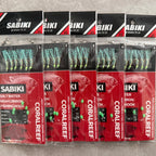 Conjunto de 1/5 Pacotes de Anzóis Sabiki, Anzóis Isca para Pesca - Tamanho8 1embalagem — foto 4