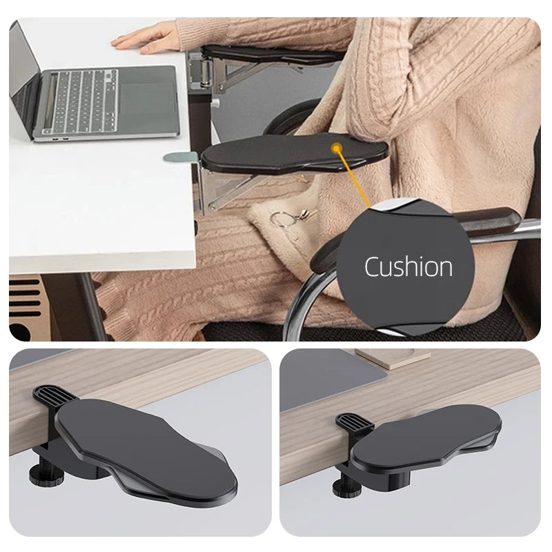 Apoio ergonómico de pulso para computador, sem furos — foto 1