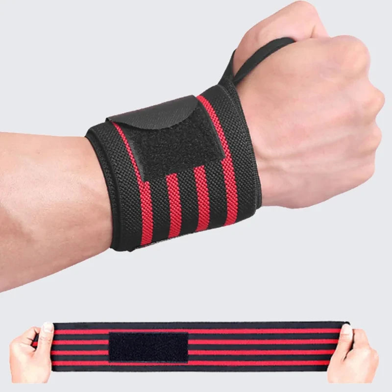 Pulseira de suporte de pulso cintas de pulso ginásio envoltórios bandagem fitness ginásio treinamento força — foto 2