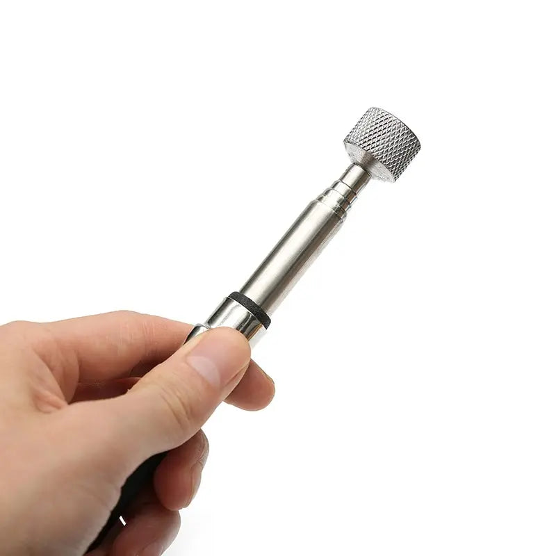 8 Pound Magnetic Retrátil Pickup Laranja Sucção Ferro Rod Portátil Multifuncional Extrator Pen Clip — foto 2
