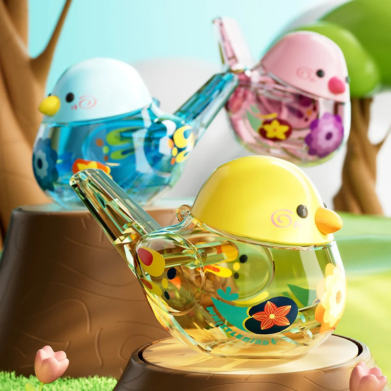 Apito de pássaro aquático, brinquedo para bebês, crianças, instrumento musical — foto 2