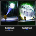 Lanterna LED recarregável com 5 modos de luz — foto 7