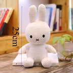 Miffys brinquedos de pelúcia bonito algodão macio bebê dormindo confortável acompanhando bonecas presente — foto 1