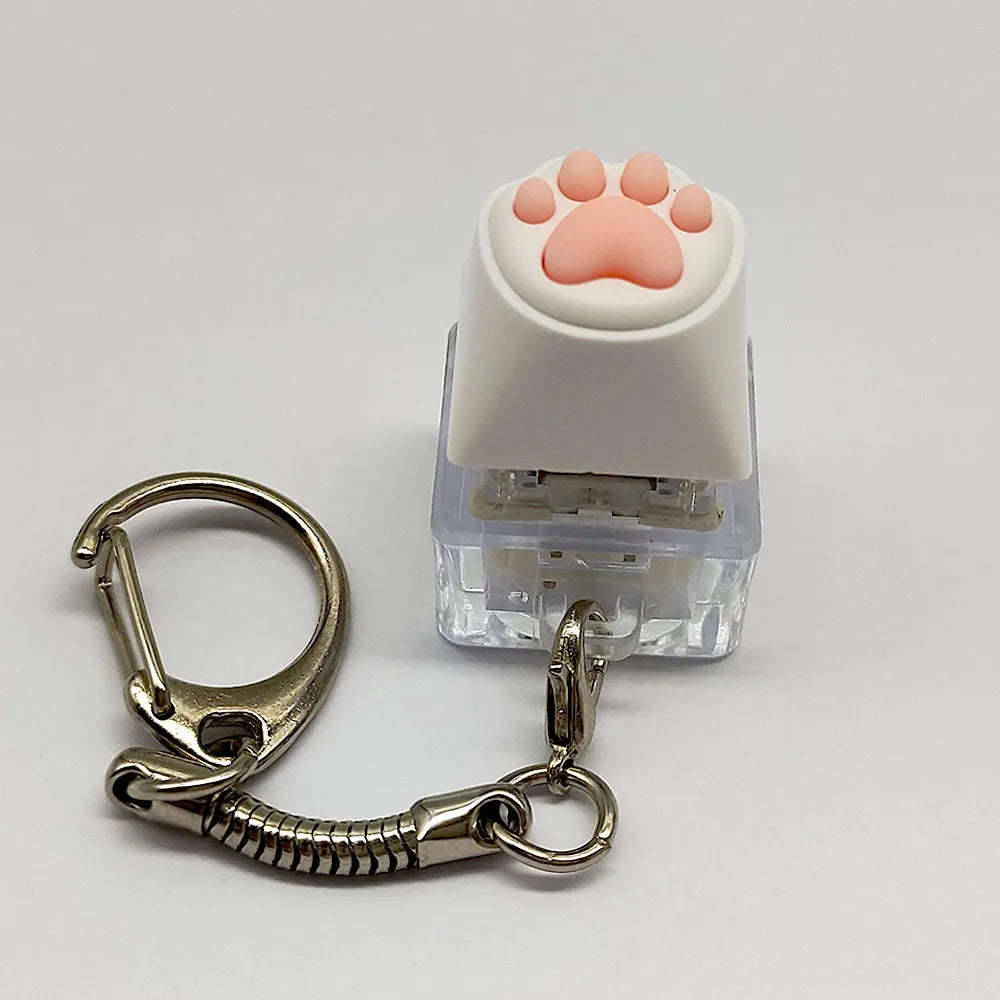 Porta-chaves de Descompressão com Garra de Gato em Silicone — foto 4