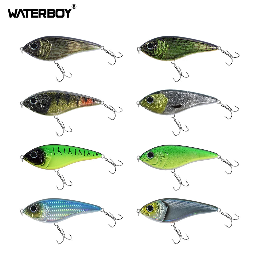 Isca artificial jerkbait 7 cm 12 g para pesca de lúcio — foto 3