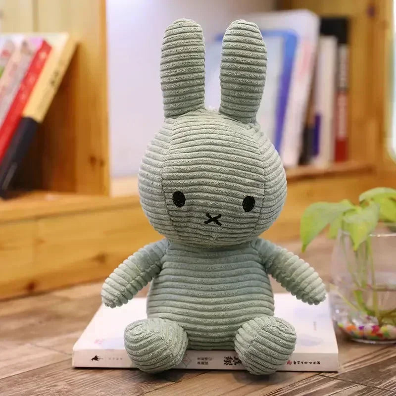 Miffys brinquedos de pelúcia bonito algodão macio bebê dormindo confortável acompanhando bonecas presente — foto 4