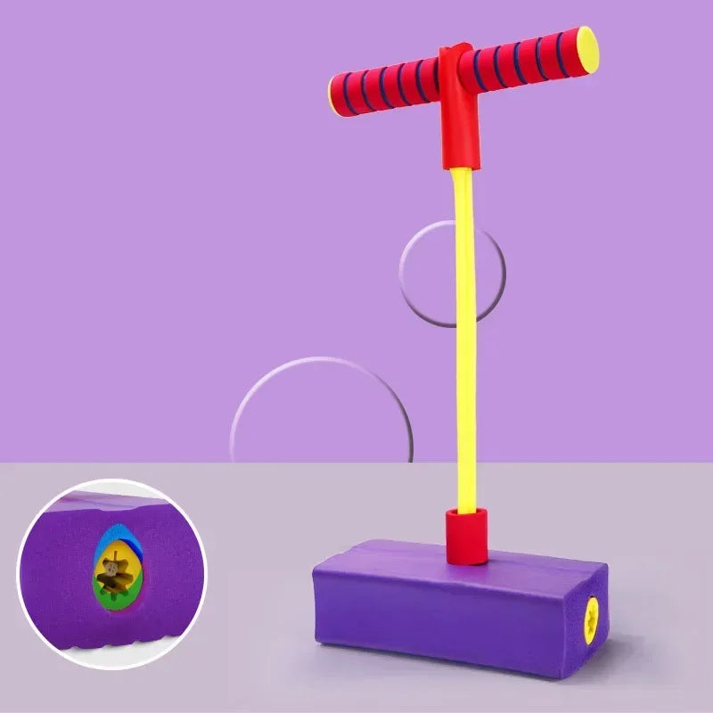 Presentes para 3 + meninos e meninas de espuma pogo jumper para crianças brinquedos ao ar livre para crianças — foto 2