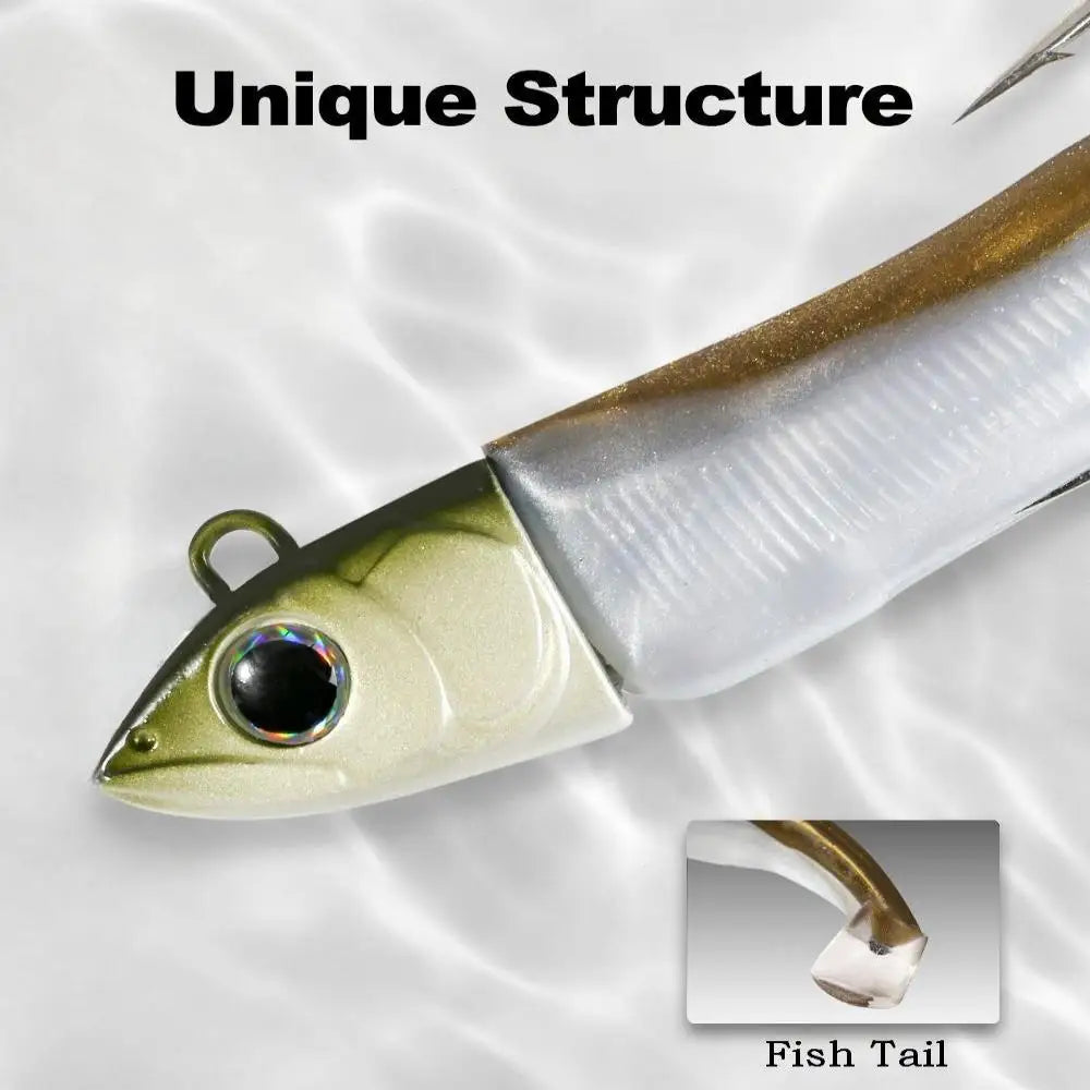 Isca de Pesca de Silicone Macia Barret Minnow 70/85/100/110/125/135/155mm para Bass e Pike LW216 — foto 5