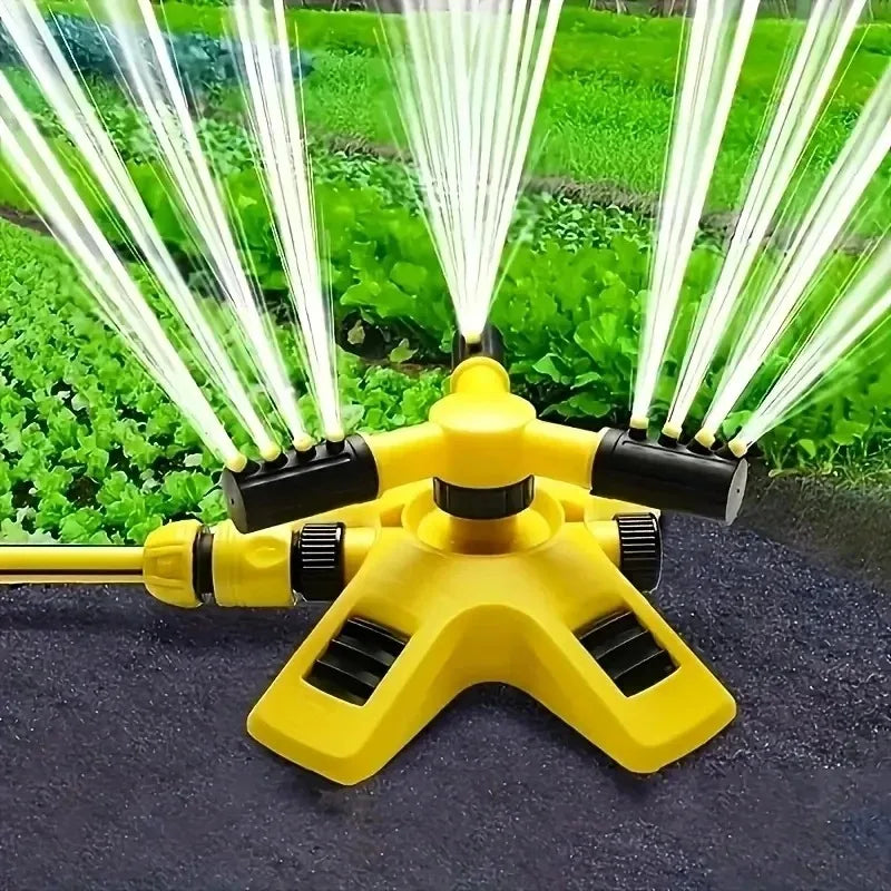 Aspersor rotativo de jardim 360 graus em plástico — foto 2