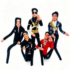 Boneco de Pelúcia Articulado Michael Jackson para Cosplay - Decoração de Quarto e Presente - Quente — foto 4