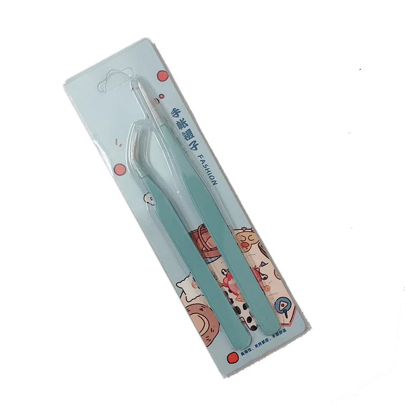 Bobo 2 pçs pinças scrapbook adesivo washi fita colheita multi-ferramenta papelaria diy lixo diário álbum — foto 1