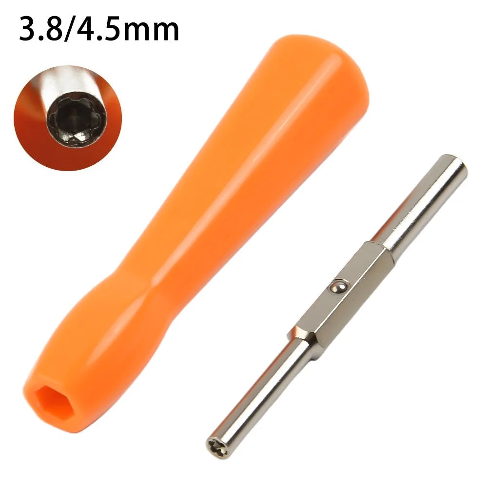 Ferramenta de reparo de chave de fenda de segurança 3.8mm/4.5mm Gamebit para NES SNES N64 GameBoy e GameBoy — foto 2