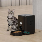 Comedouro Inteligente Automático para Gatos e Cães - Branco Button Feeder — foto 2