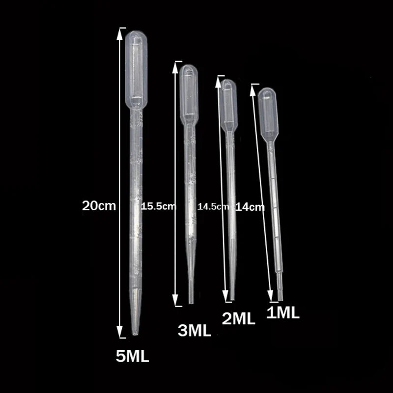 Pipeta descartável de plástico de 3 ml, graduada — foto 7