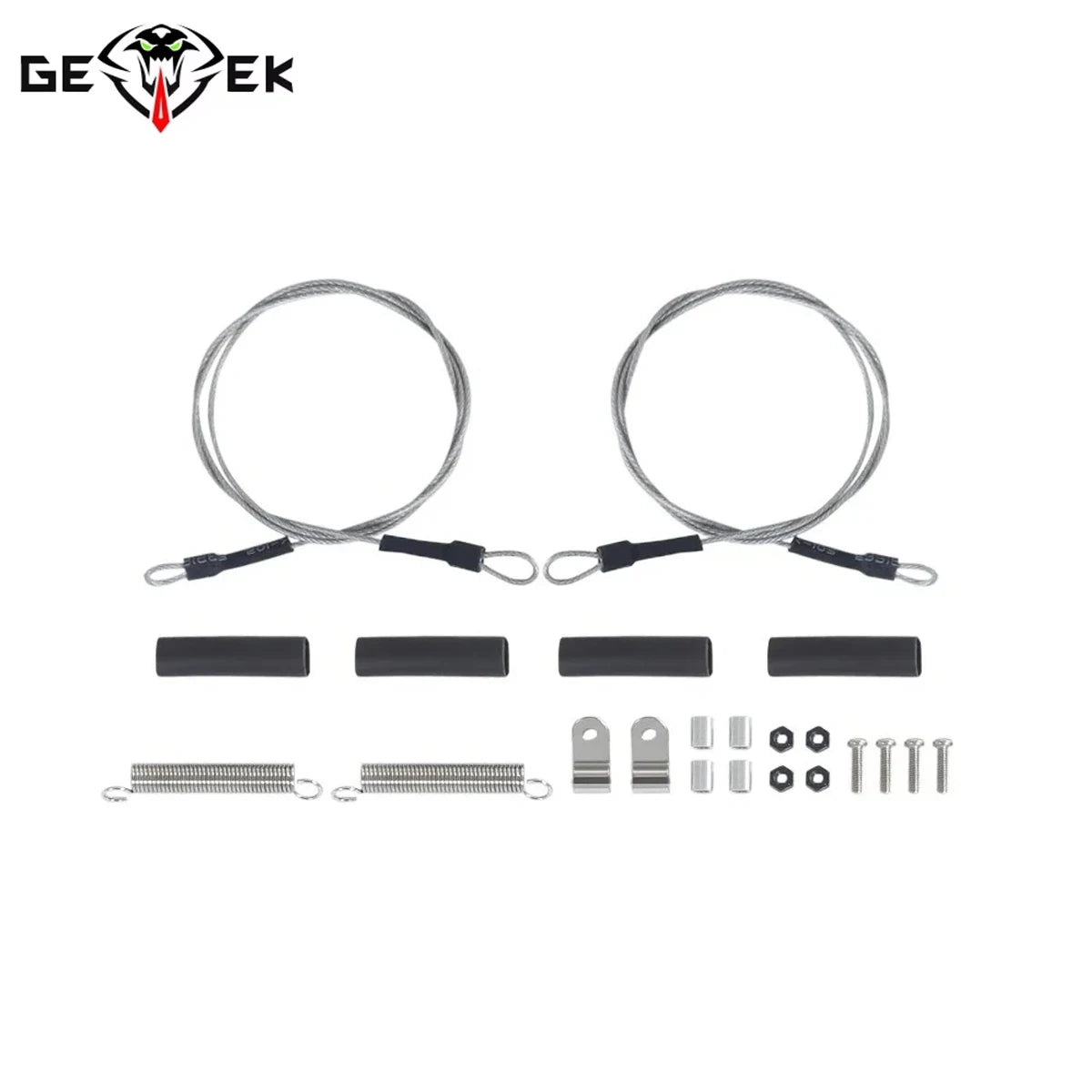 Risers de membro de corda de aço ajustável para 1/10 RC Car Crawler TRX6 TRX4 Defender Bronco SCX10 Wrangler — foto 1