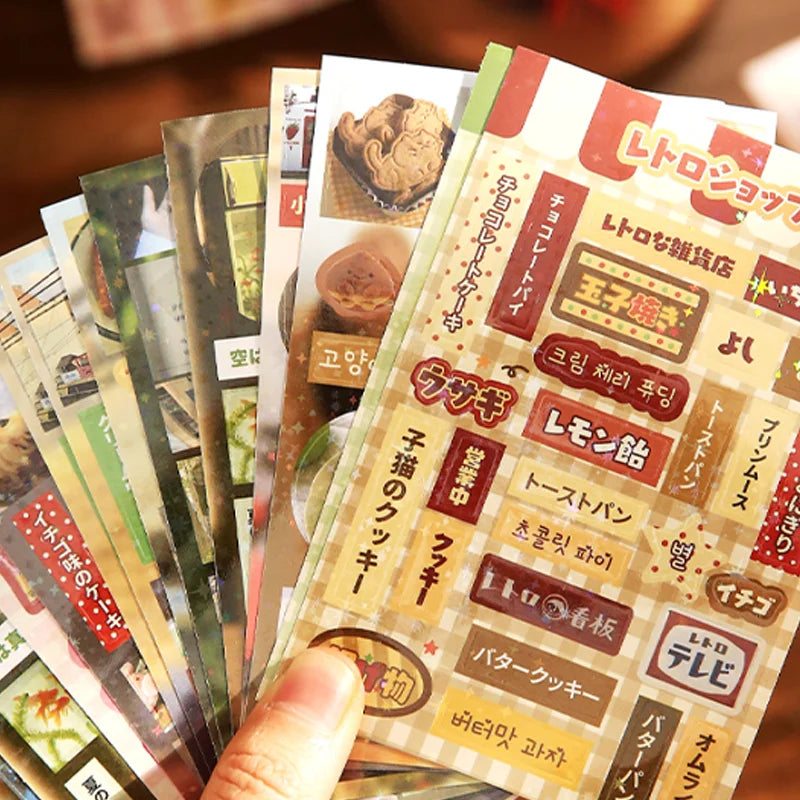 Mr papel millenium sonho livro série adesivo livro coreano estilo antigo adesivo livro diy manual presentes — foto 3