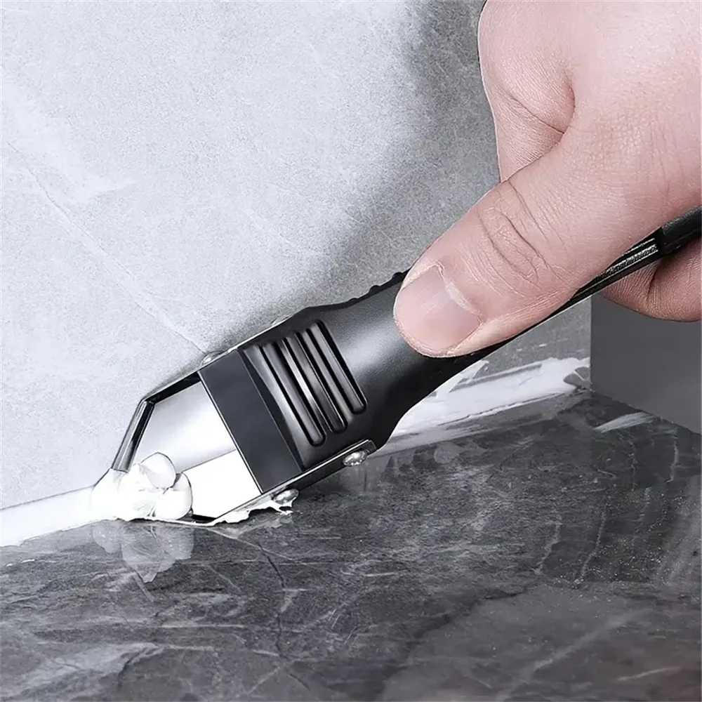 Kit de ferramentas 5 em 1 para remoção e acabamento de silicone com 5 almofadas — foto 2