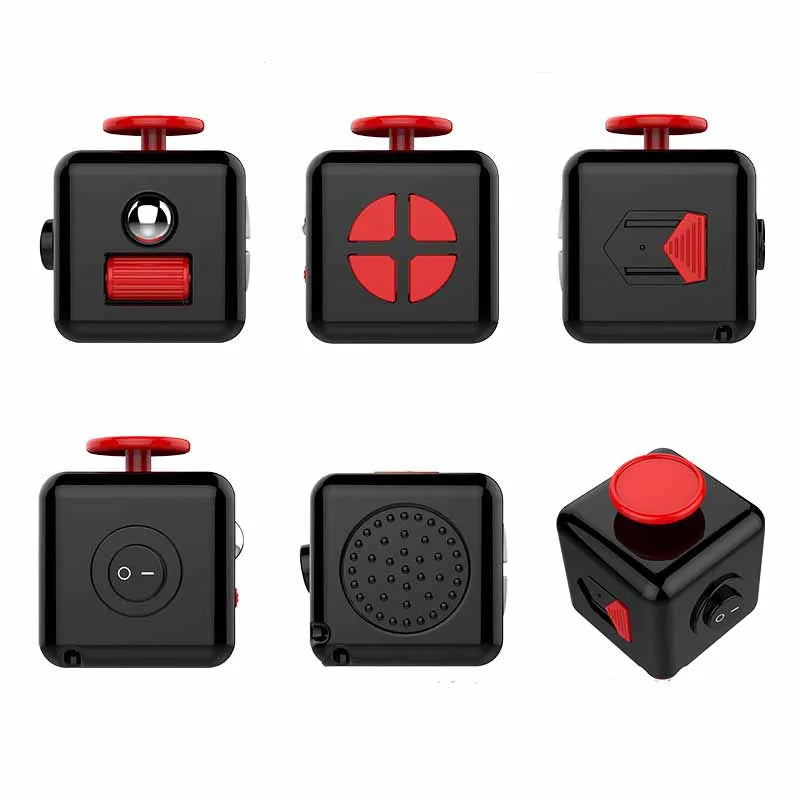 Cor sólida Fidget Decompression Dice para Liberação Stress Relief, Autismo e Ansiedade Aliviar — foto 4