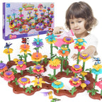 Cresce a sua imaginação com brinquedo educacional de construção de jardim de flores STEM – presente perfeito — foto 3
